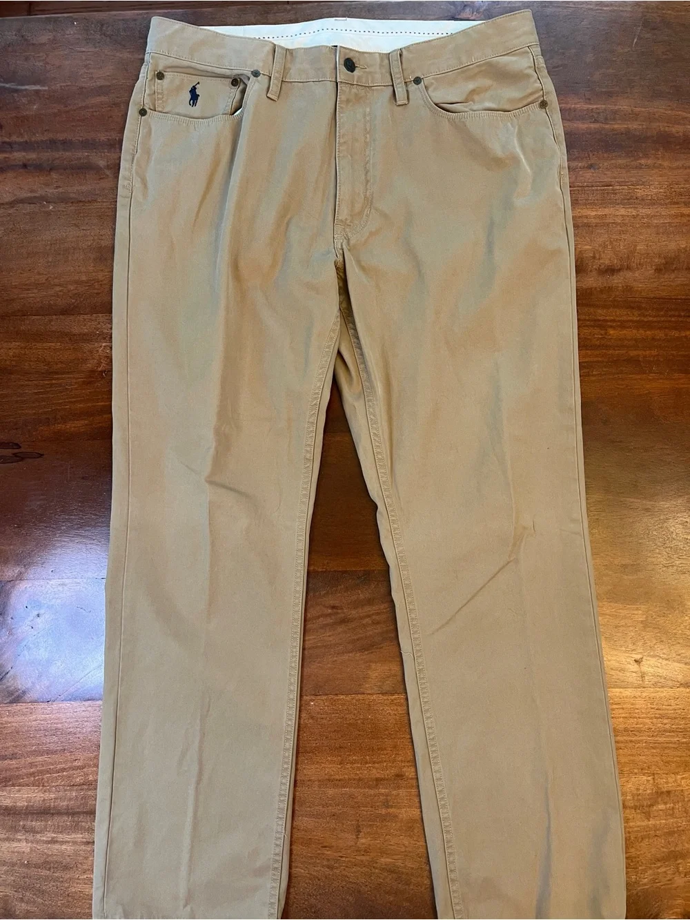 Ralph Lauren Pants Mens 36 X 32 Khaki Straight Leg 5 Packet  Classic